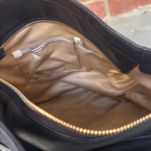 Henri Bendel Leather Too Zip Large Hobo - Picture 9 of 11